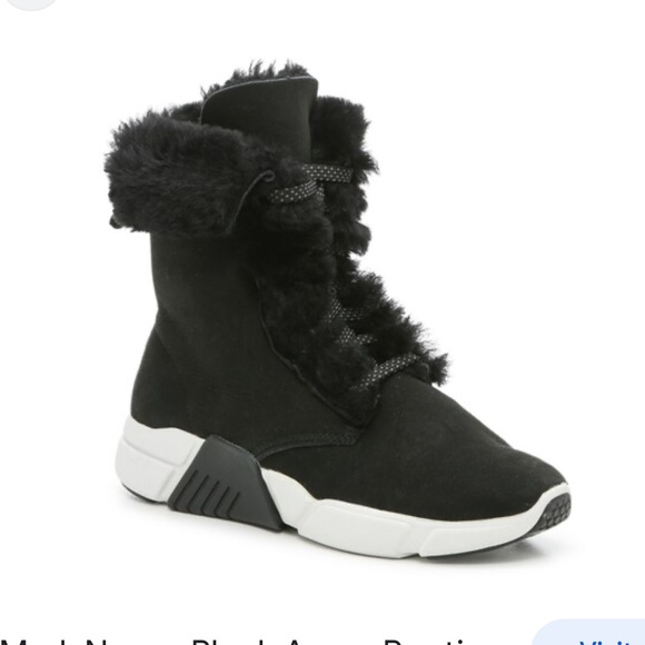 Mark Nason Lace Up Apres Bootie Size 8 - Picture 1 of 6